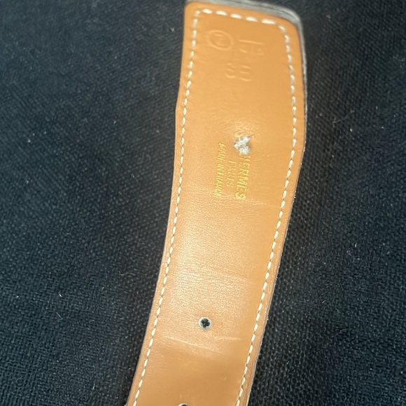 TWO (2) Hermes belts USED/ PREOWN main image 5
